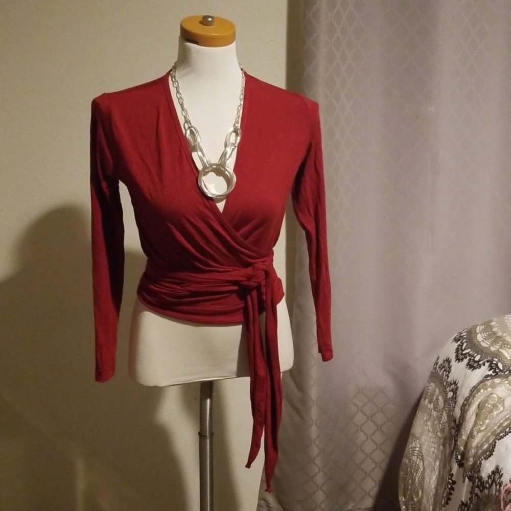 Wrap shirt